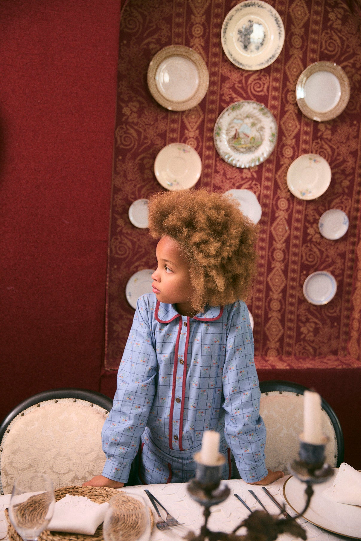 Camisa viveada Catherina niña