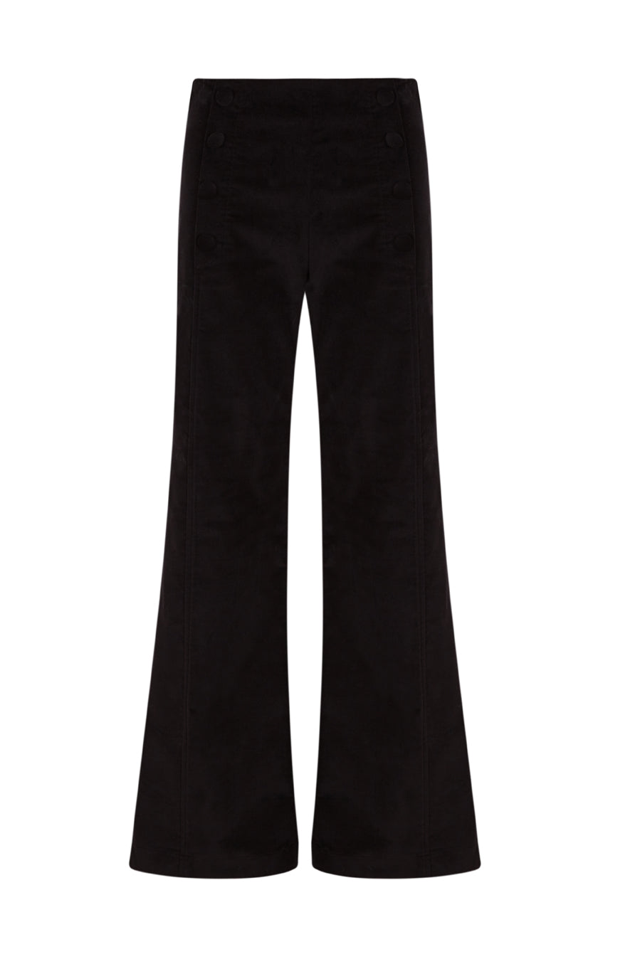 Woman Black velvet trousers