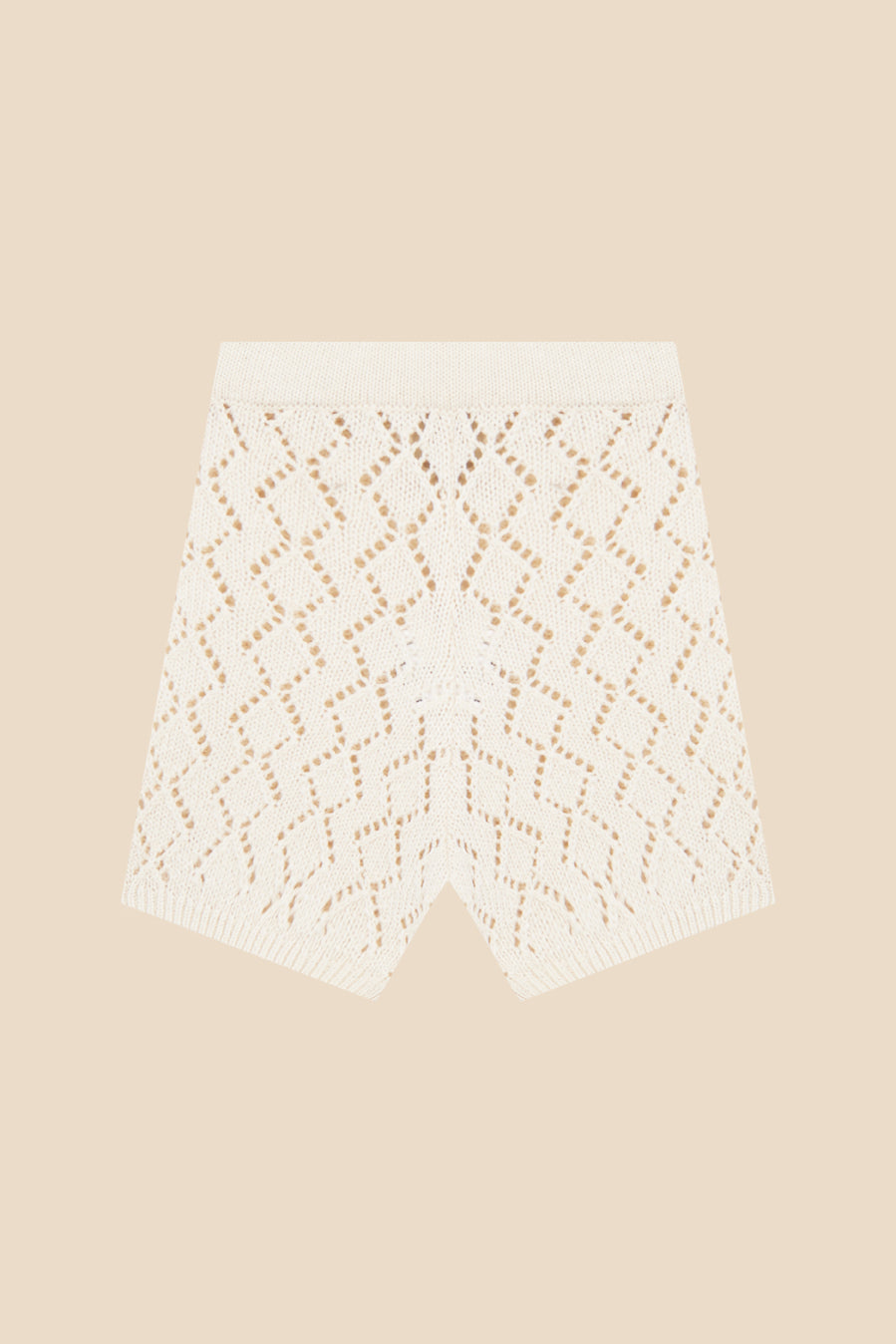 Short Ivory calado