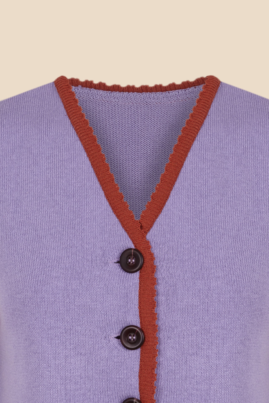 Woman Lavander vest