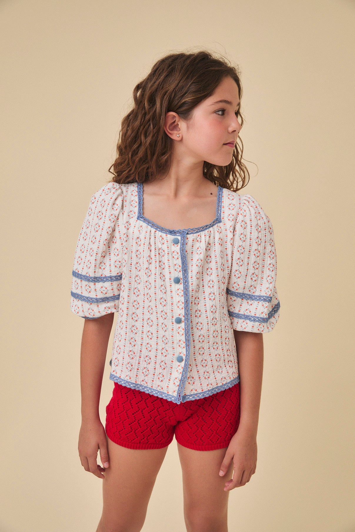Short Cherry calado