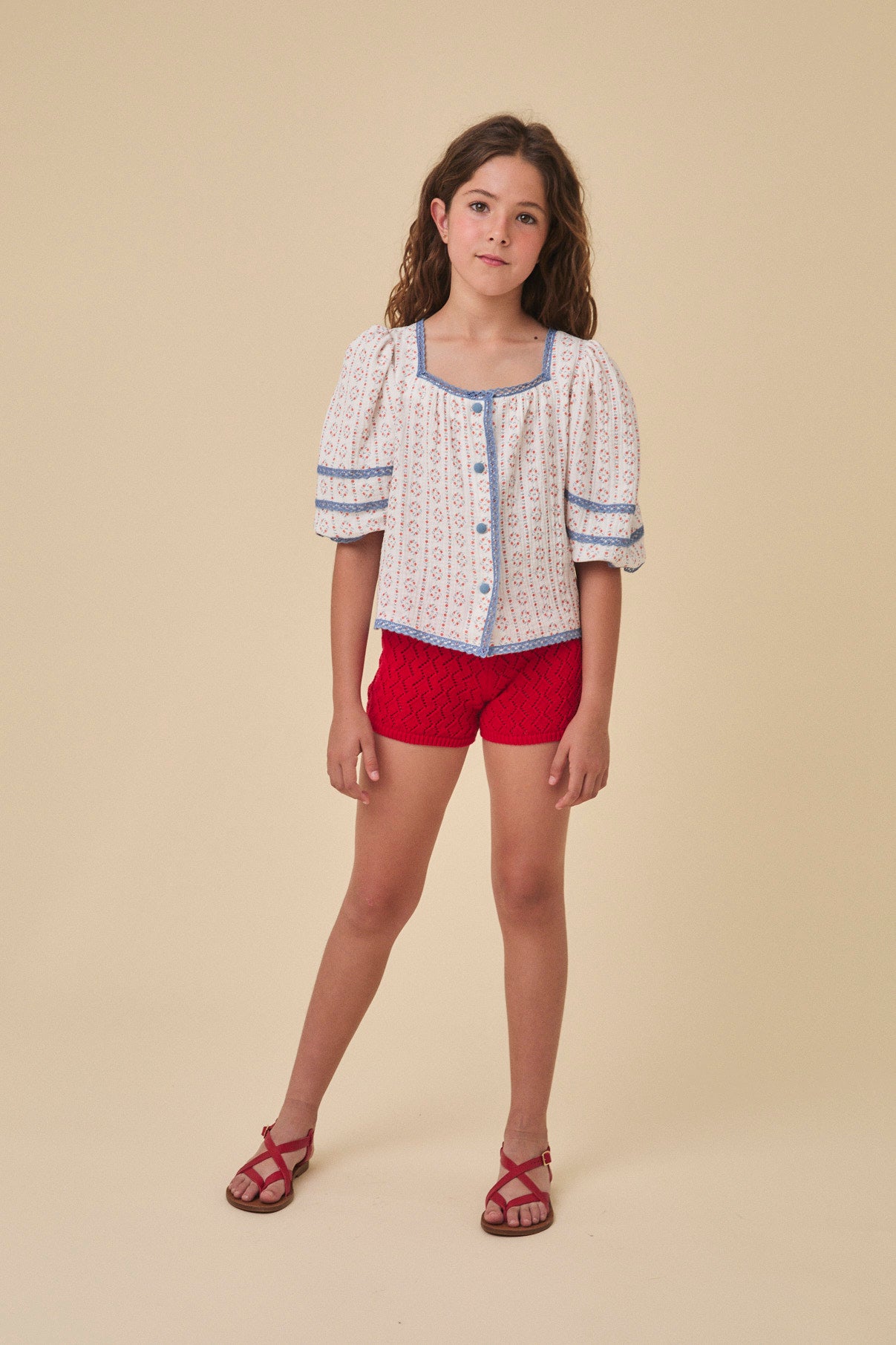 Short Cherry calado