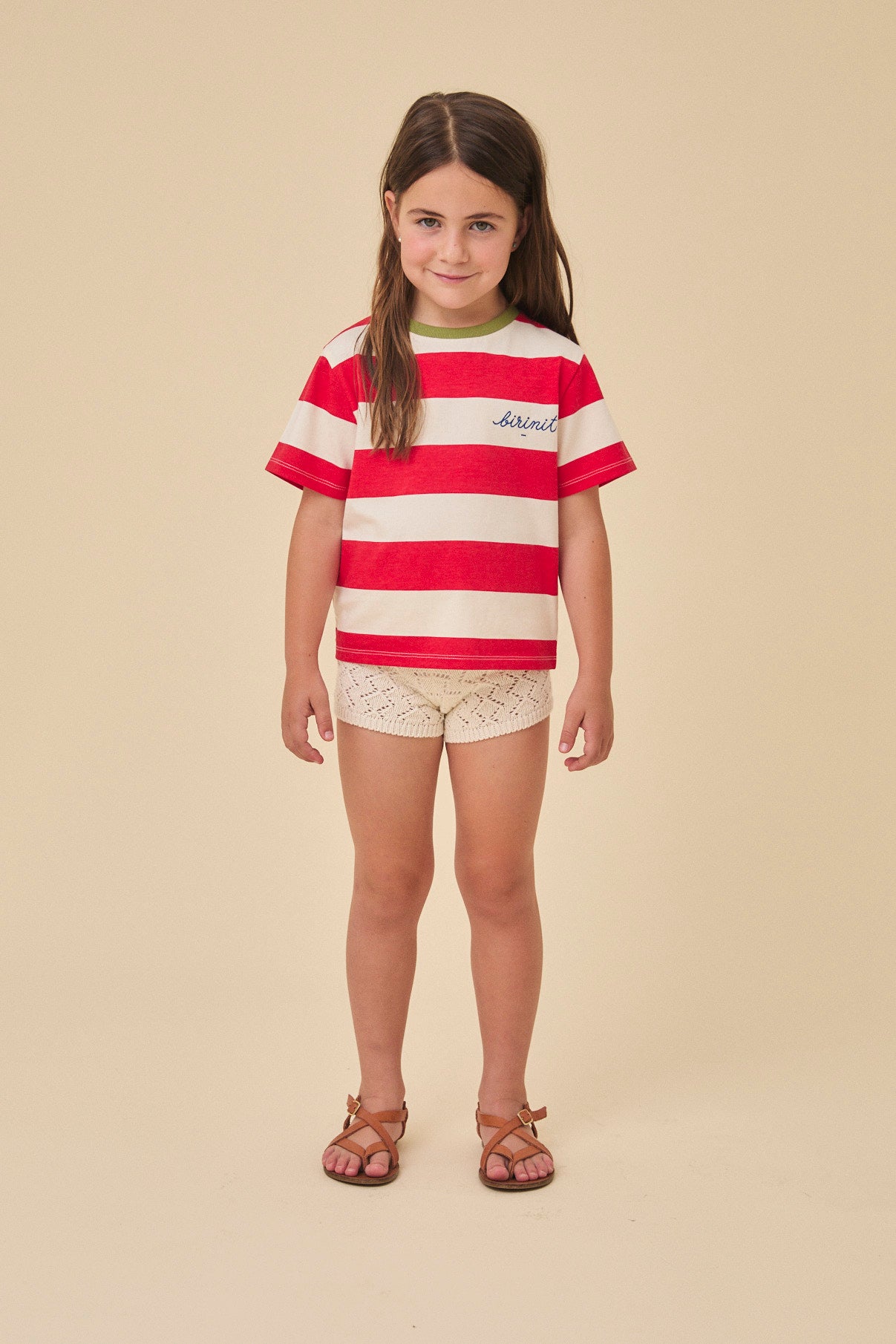Short Ivory calado