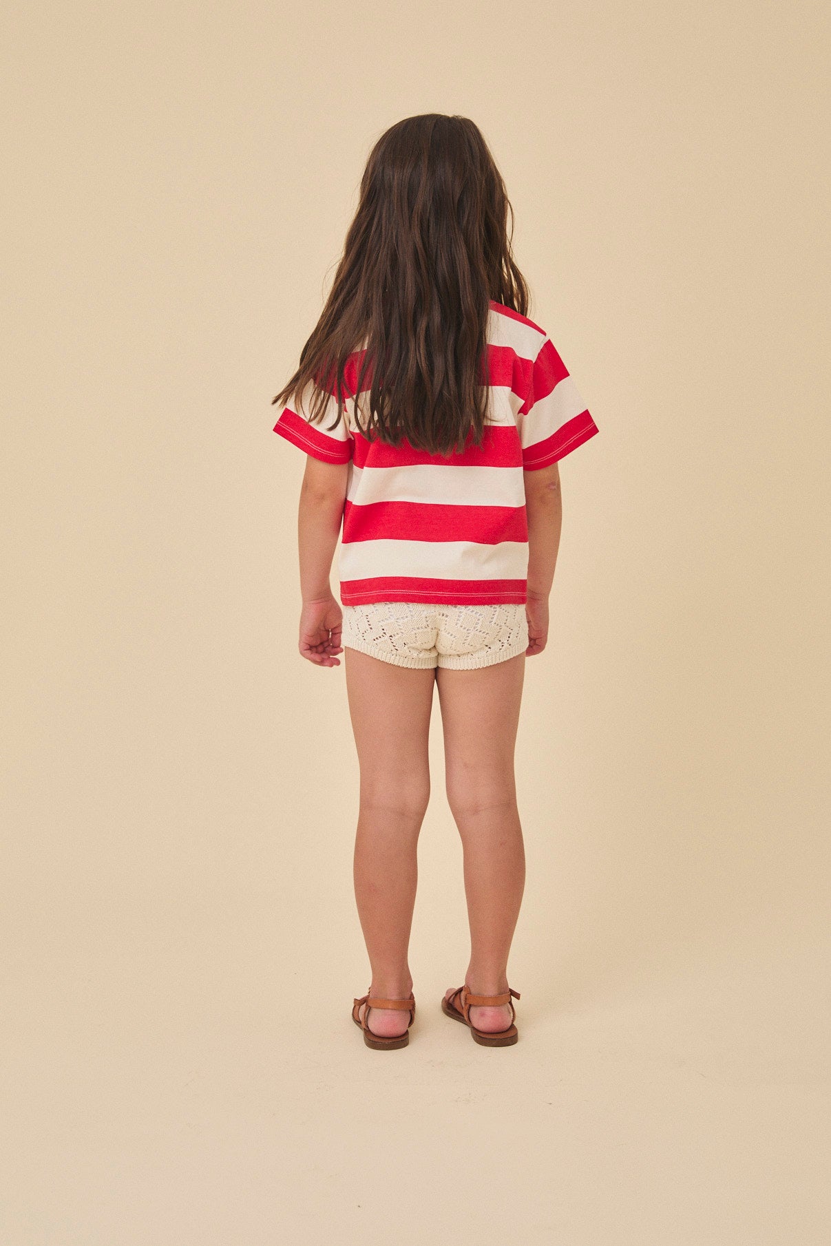 Short Ivory calado