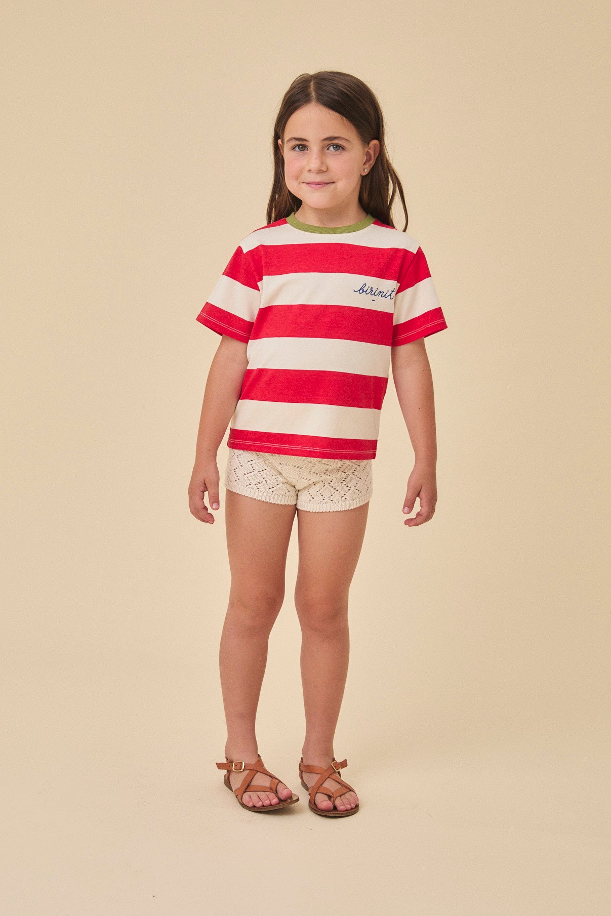 Short Ivory calado