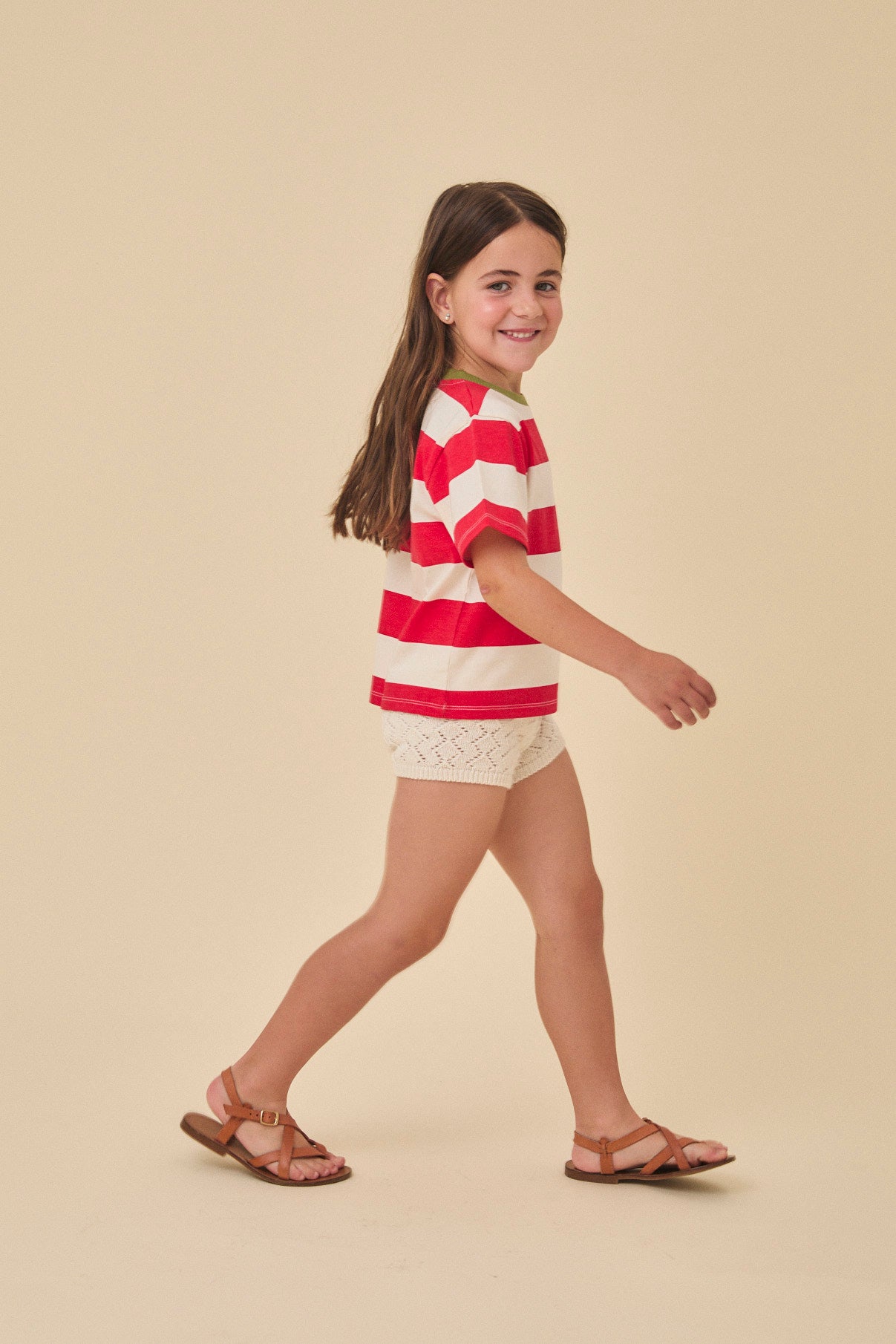 Short Ivory calado