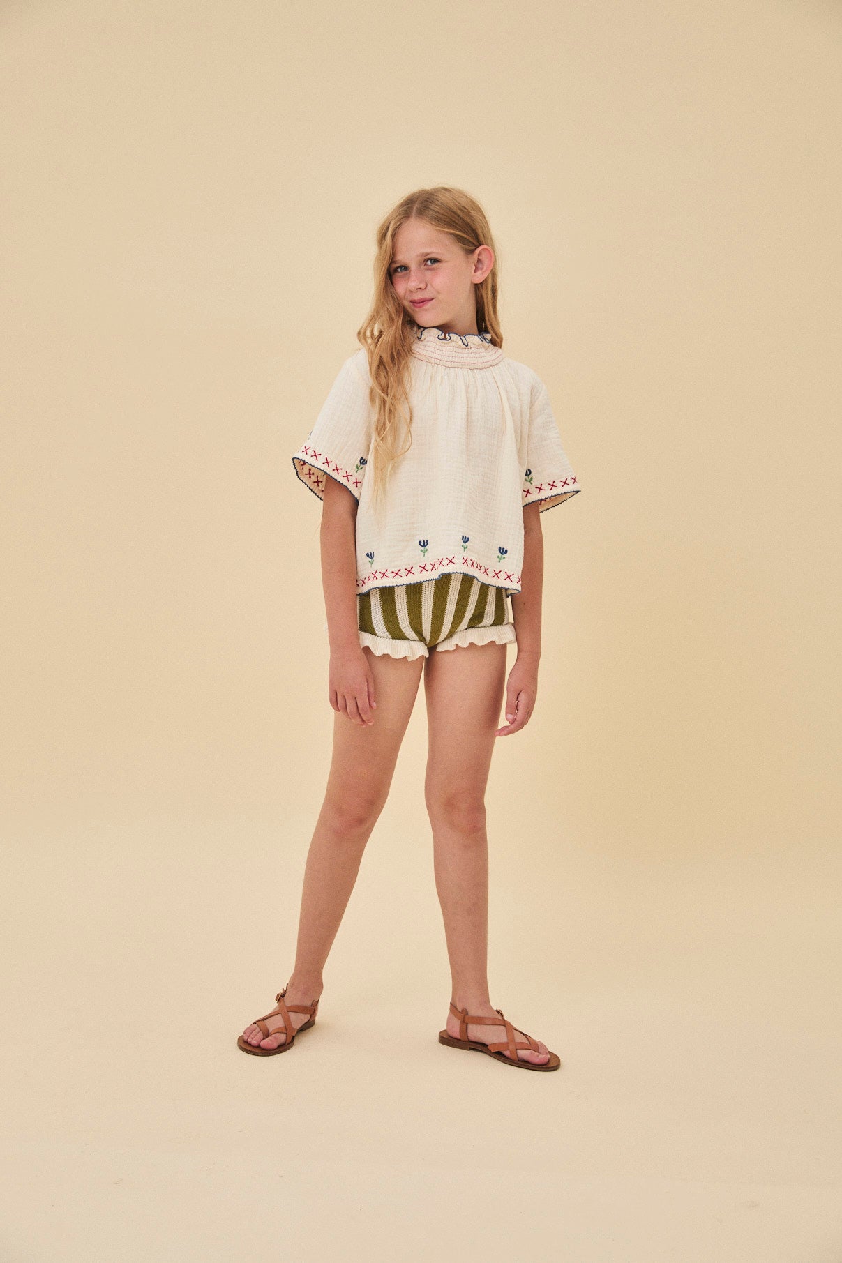 Tulipano embroidered blouse