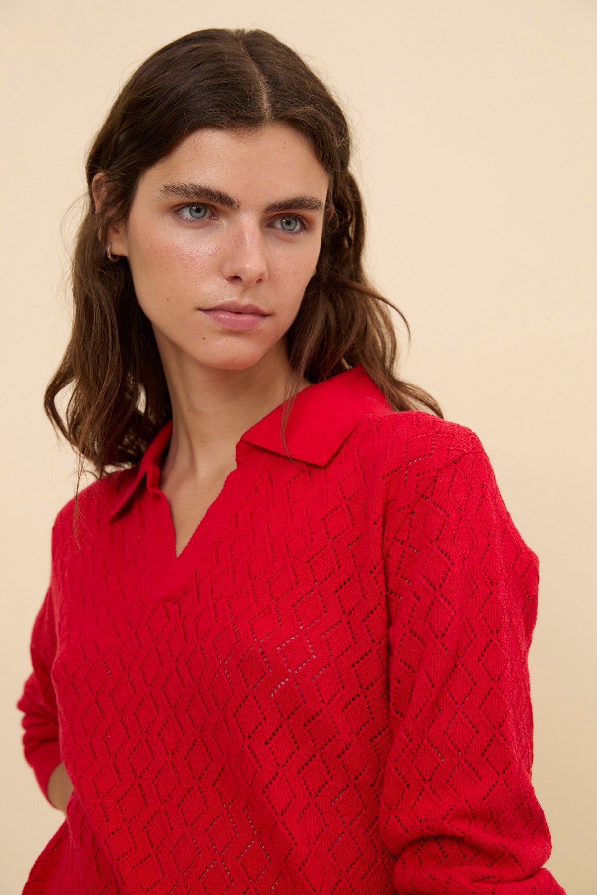 Woman Cherry Biri sweater
