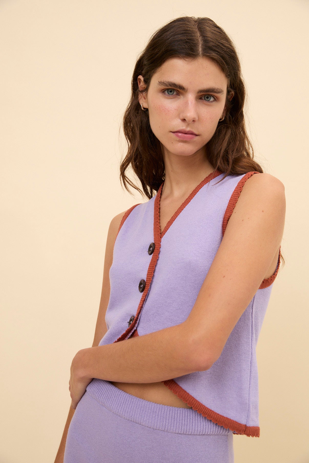 Woman Lavander vest