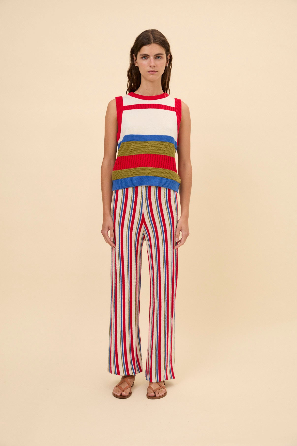 Woman Miranda stripes top