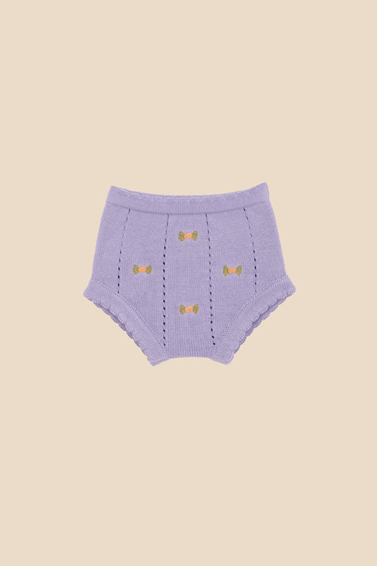 Braguita lencera Lila newborn