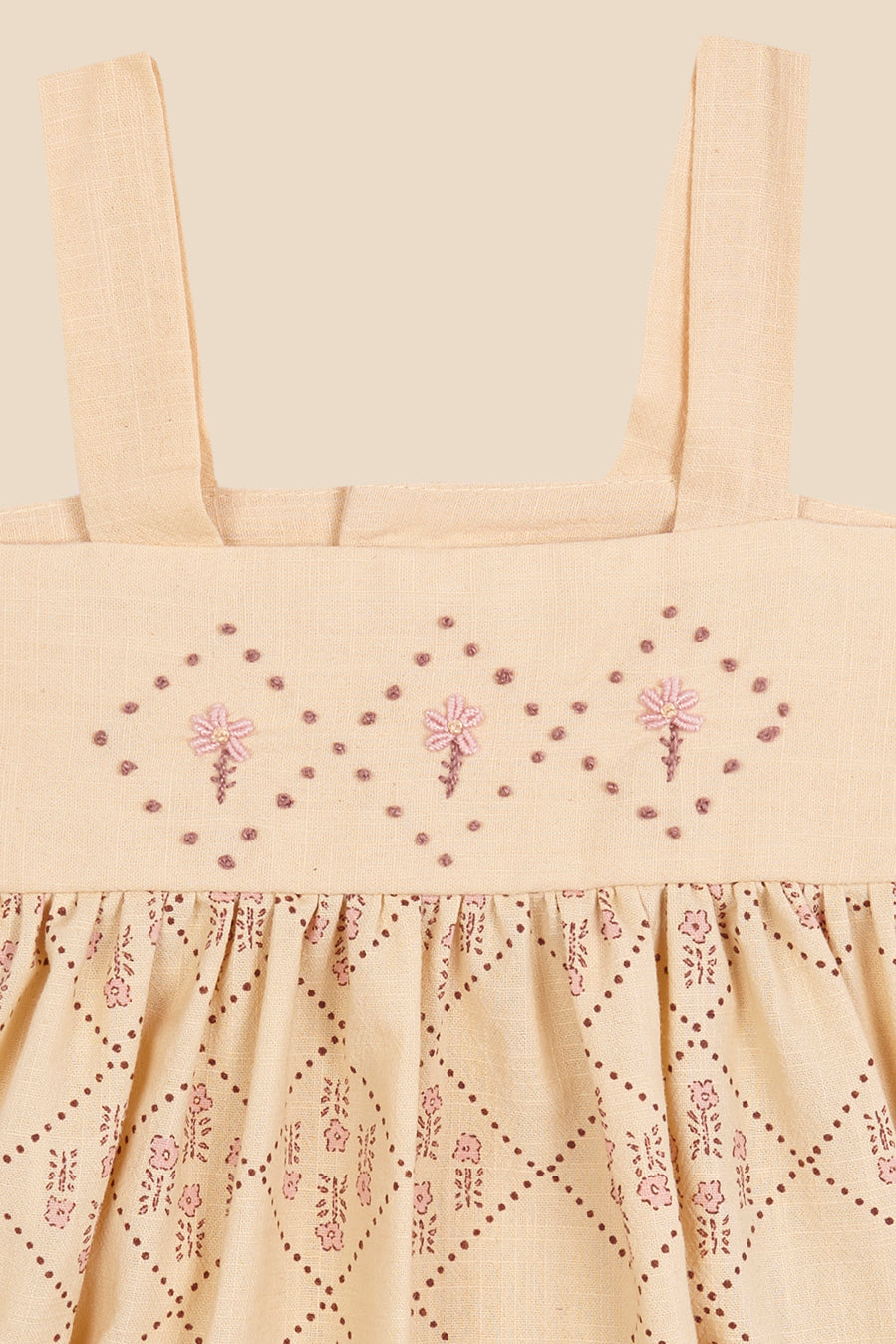 Ranita Castelflorite bordada bebé