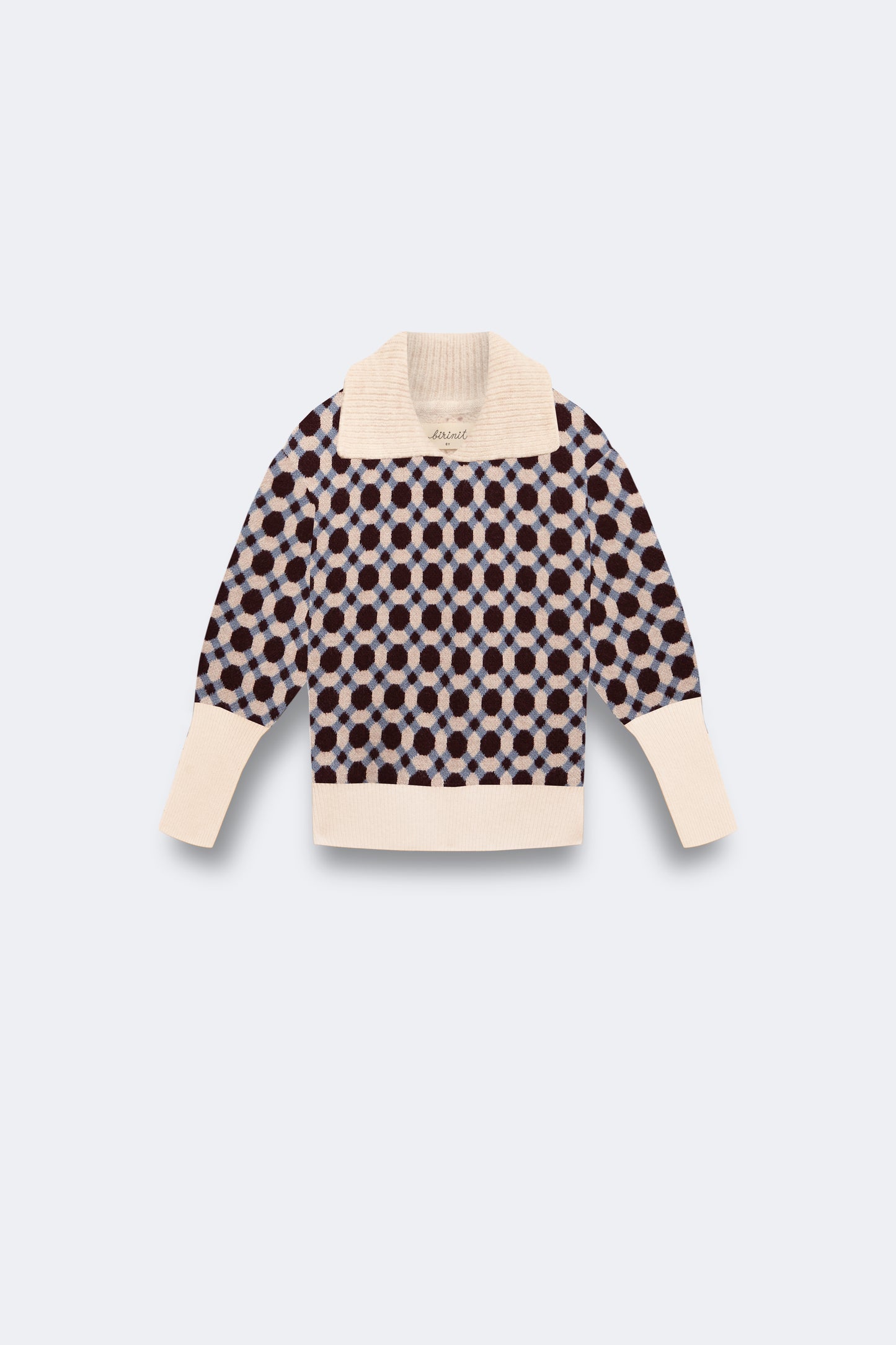 Jersey punto Geometric niña