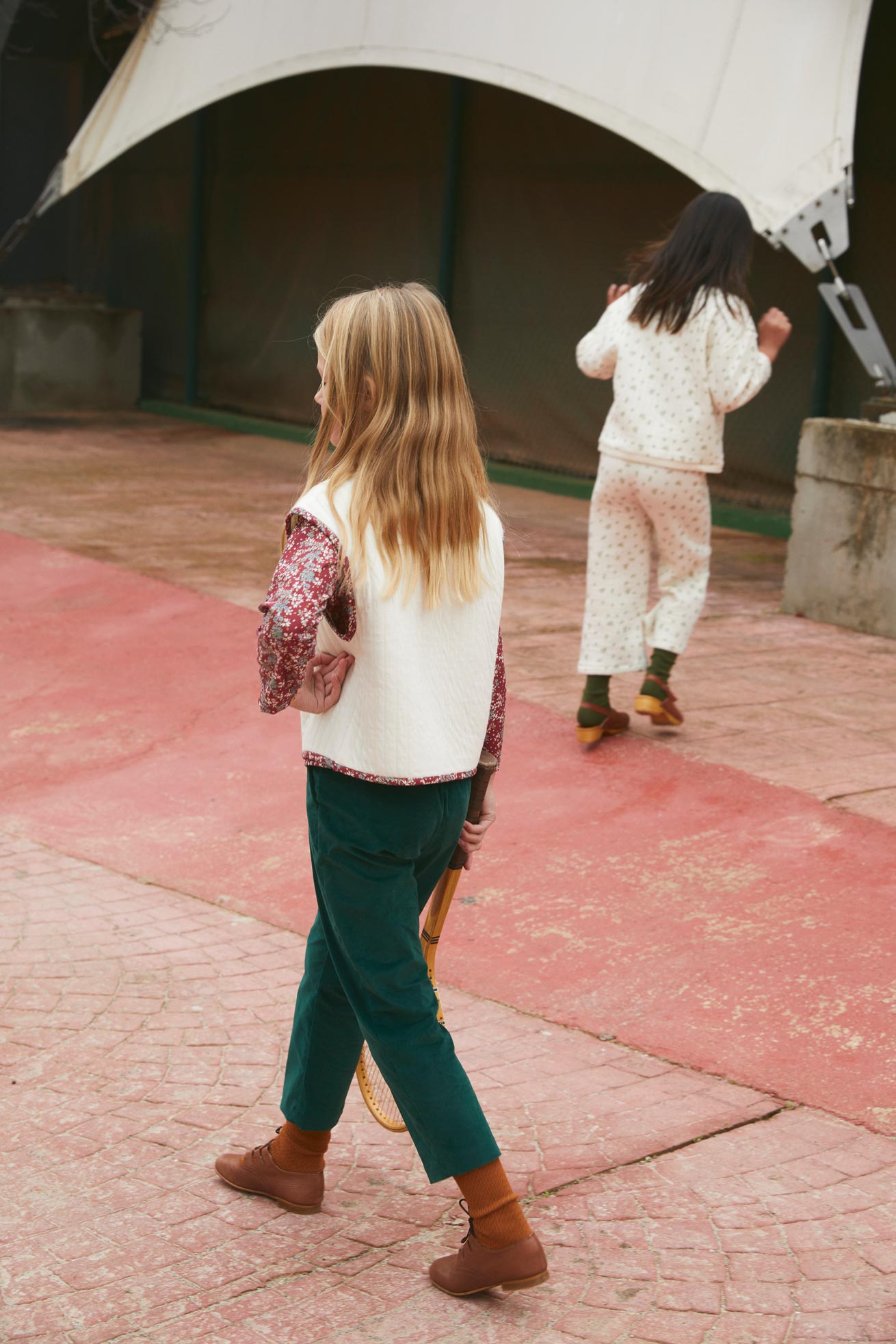 Hurlingham quilted vest kid
