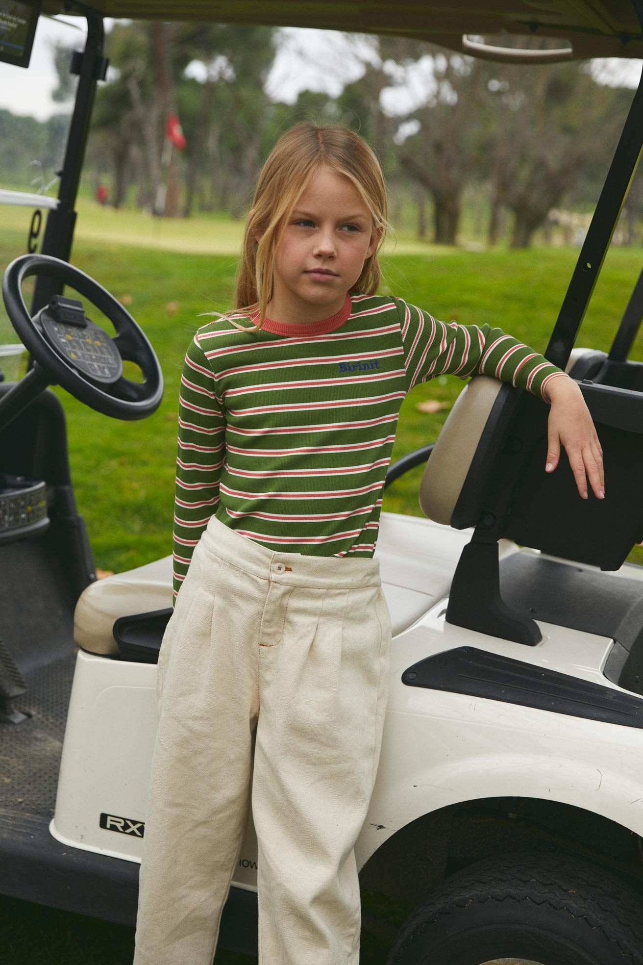 Antique stripes t-shirt kid