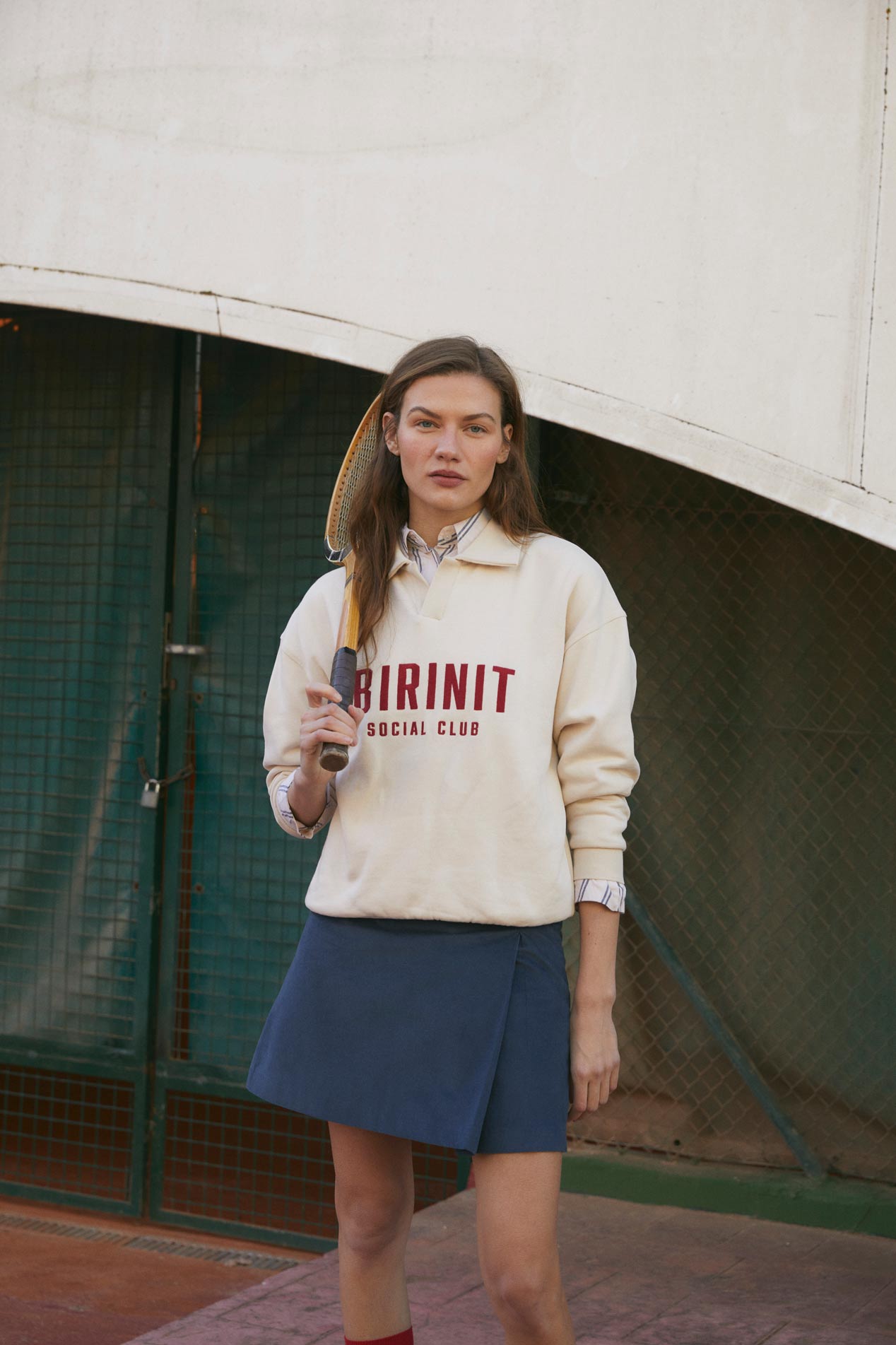 Woman Birinit Social Club hoodie