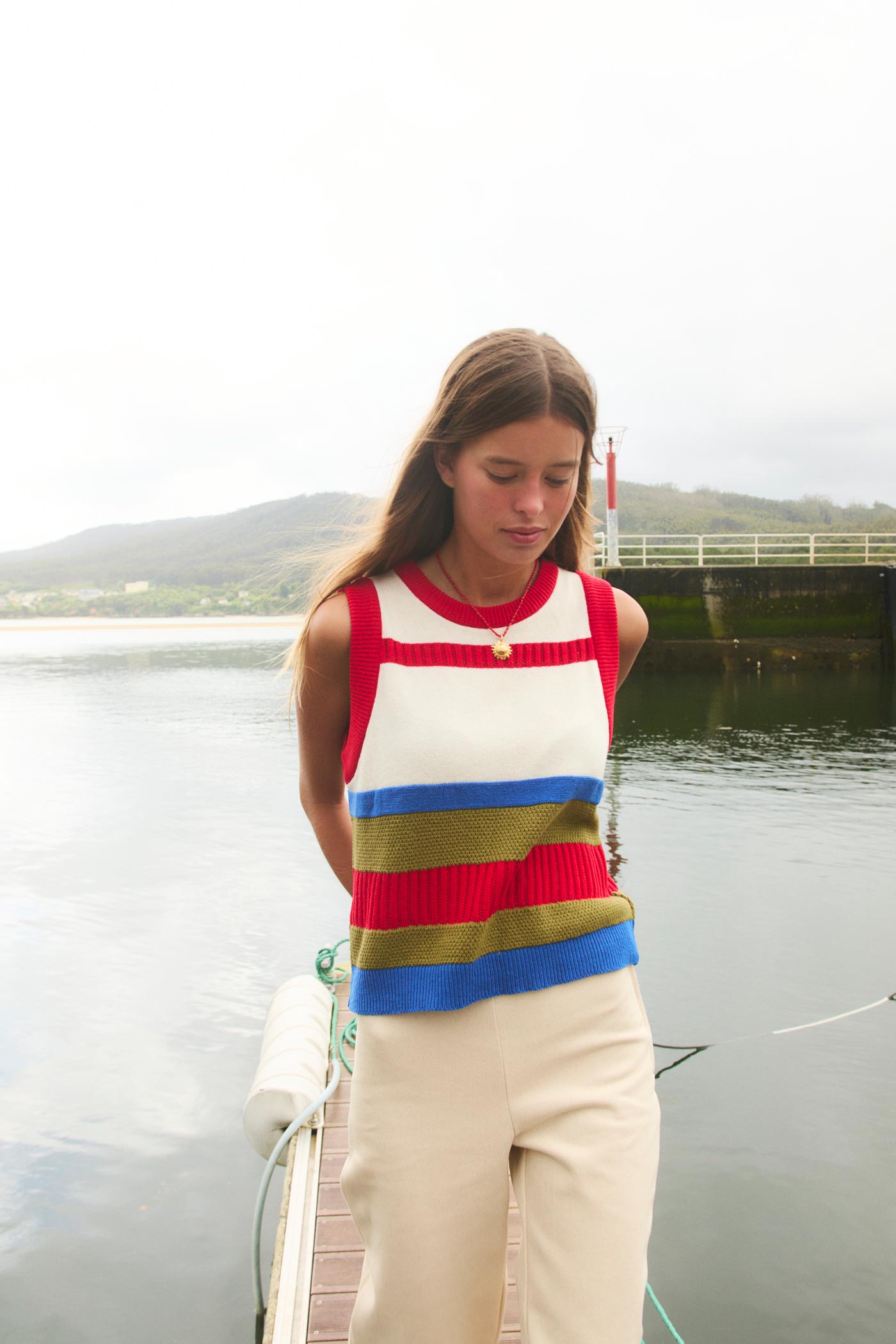 Woman Miranda stripes top