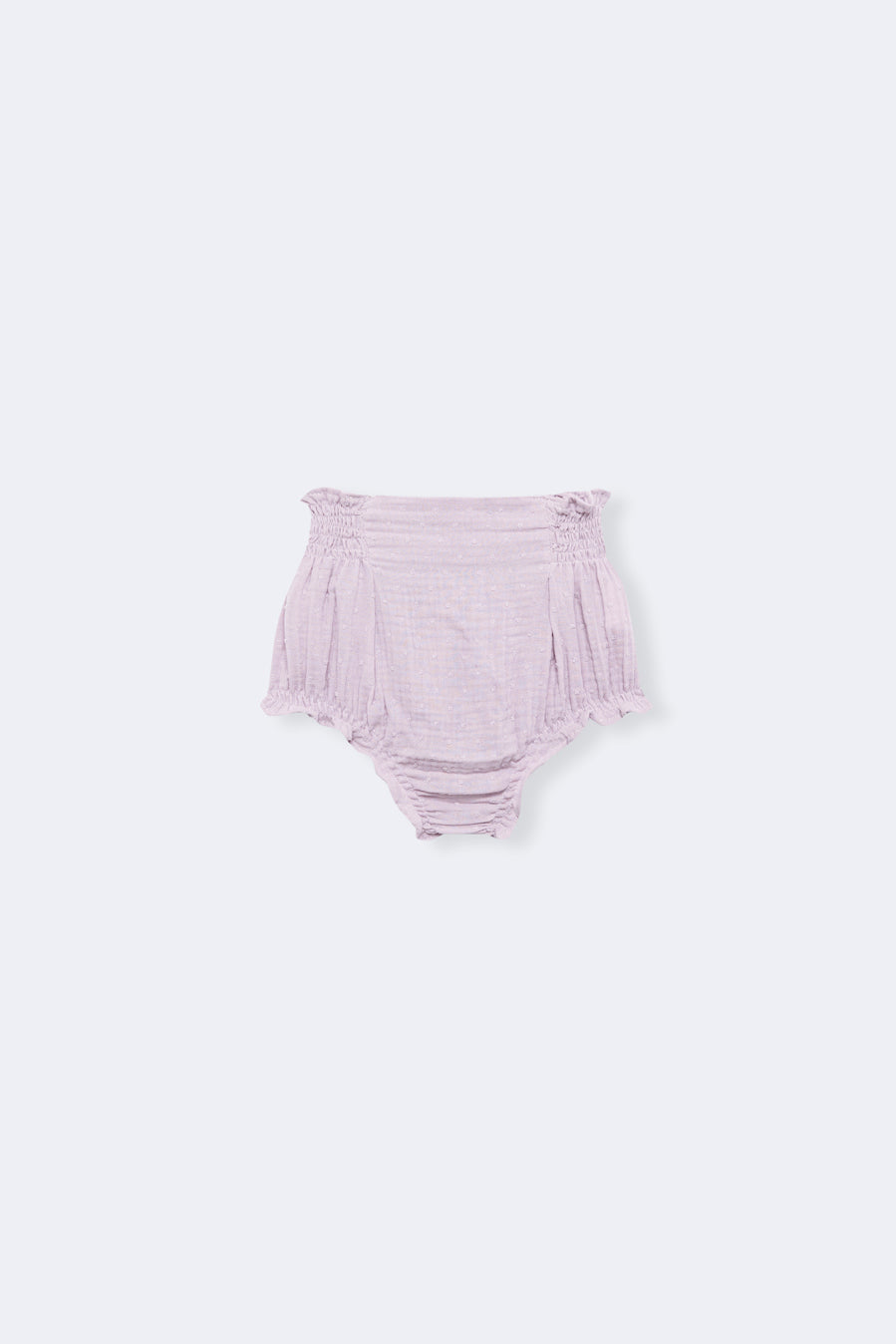 Culetín alto plumeti malva bebé