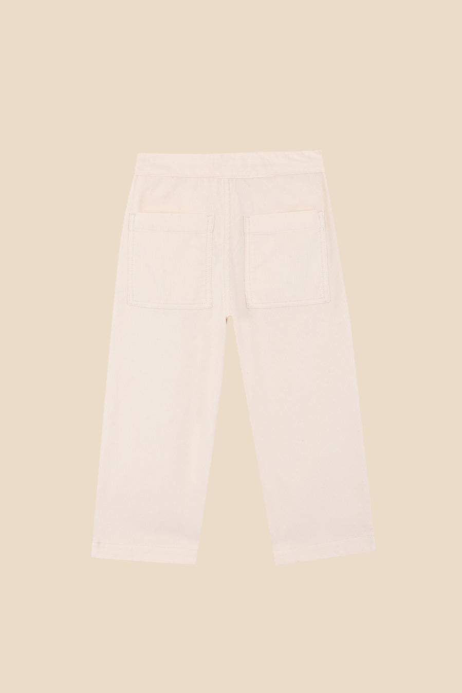 Pantalón pana cruda niña