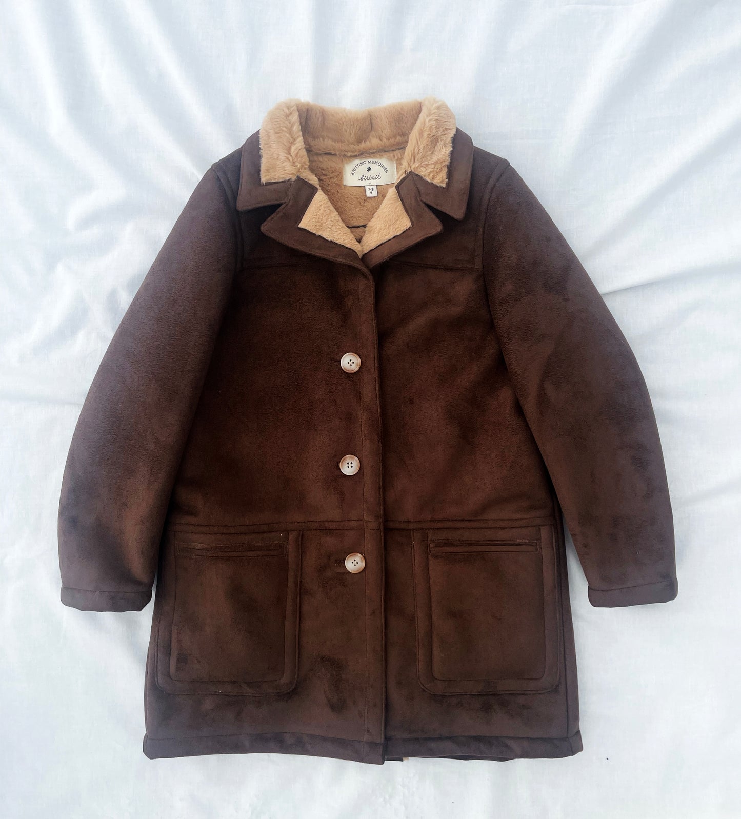 Van Gogh Burgundy coat with lapels