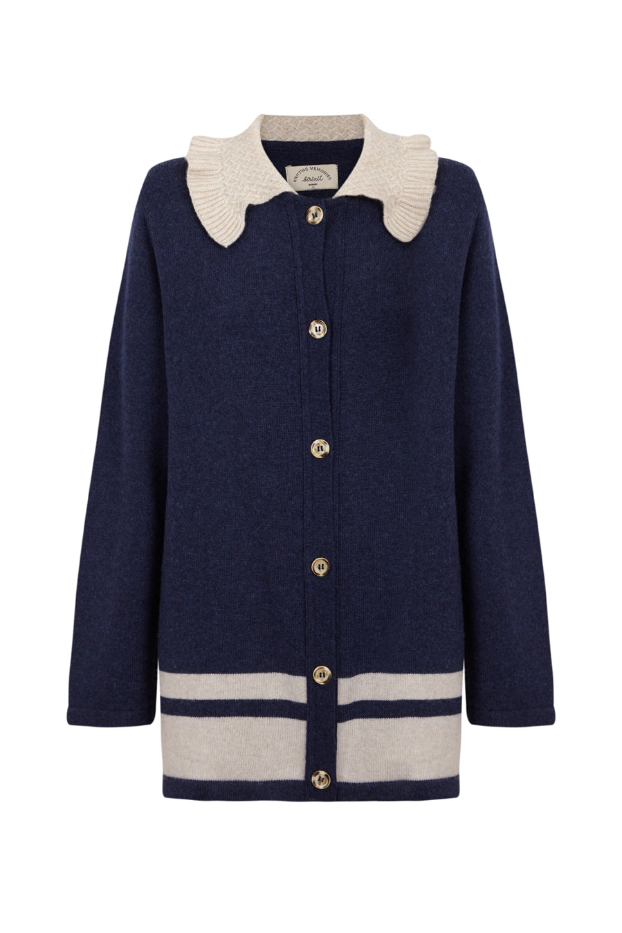 Chaqueta punto Navy de mujer
