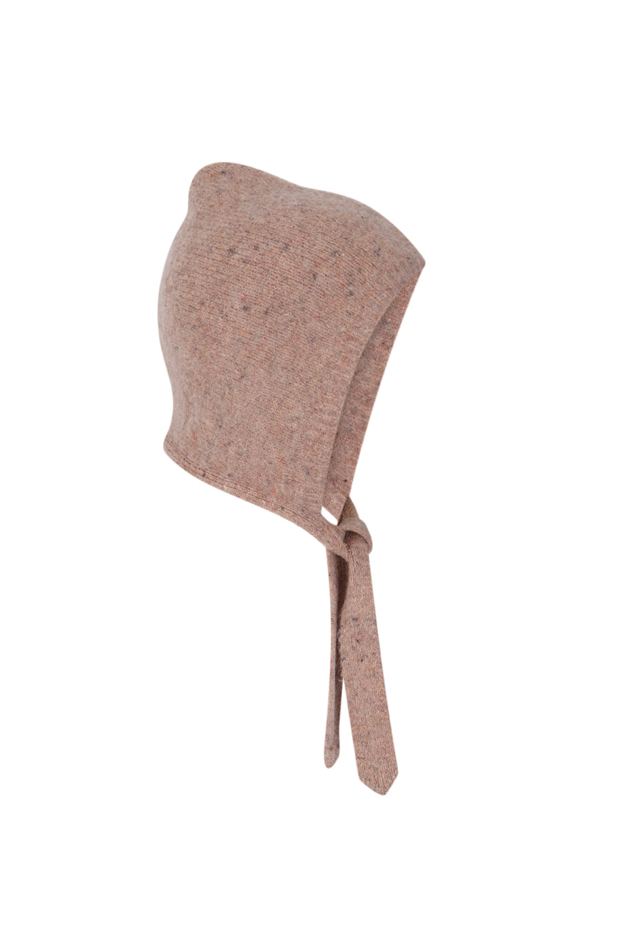Capota punto rosa claro de mujer
