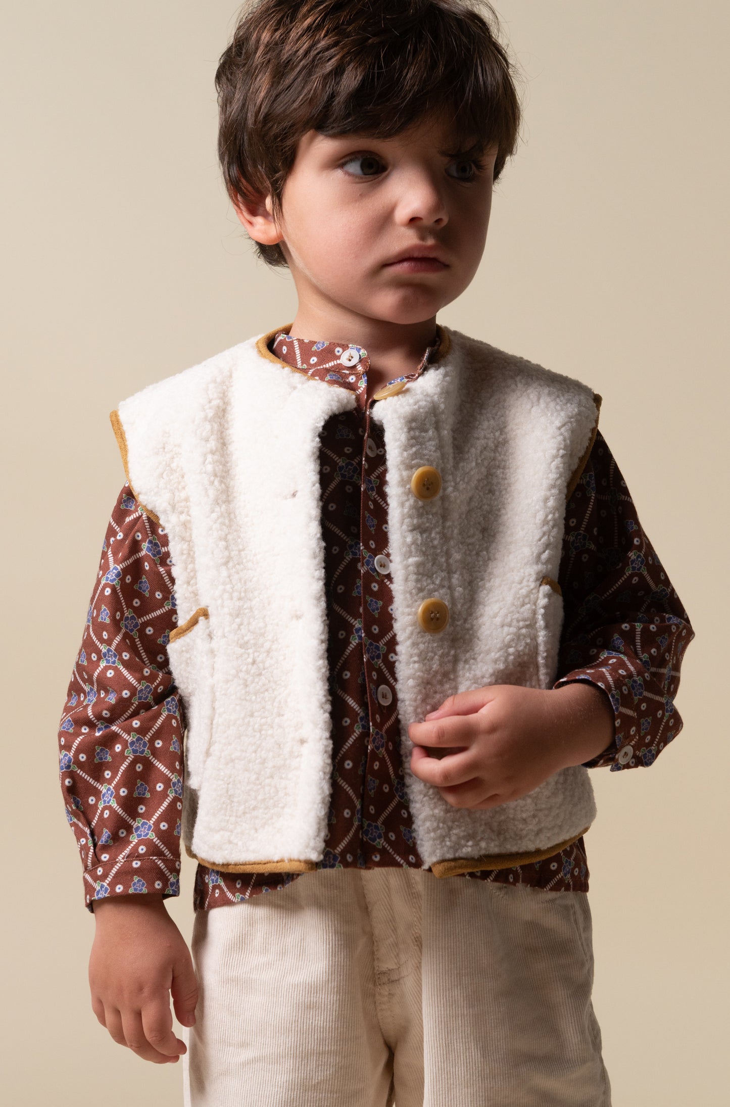 Sheepskin Vest baby