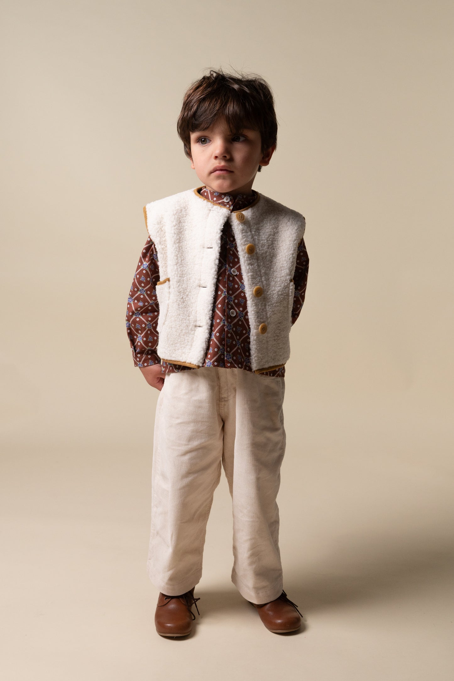 Sheepskin Vest baby