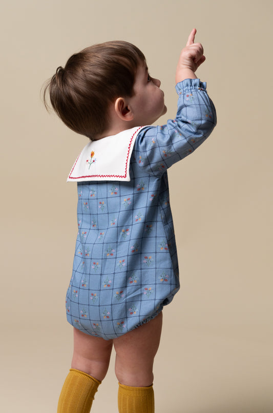 Catherina embroidered romper baby
