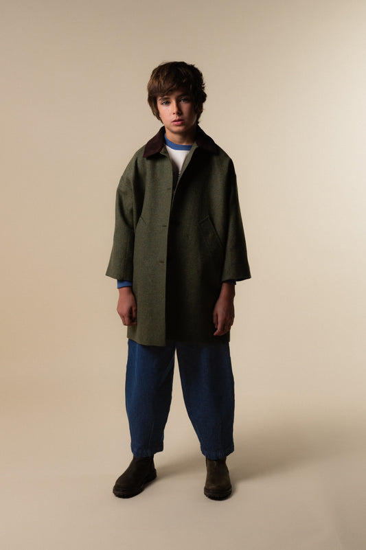 Abrigo oversize Miró niño