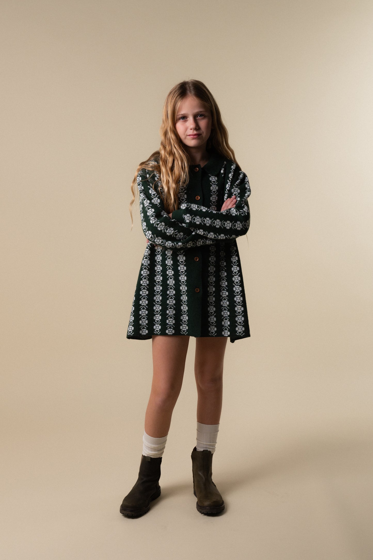 Vestido punto Flor Matilda