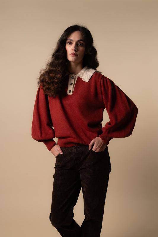 Jersey Biri Russet de mujer