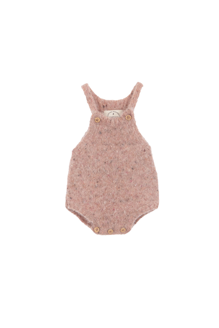 Light Pink knit romper new born