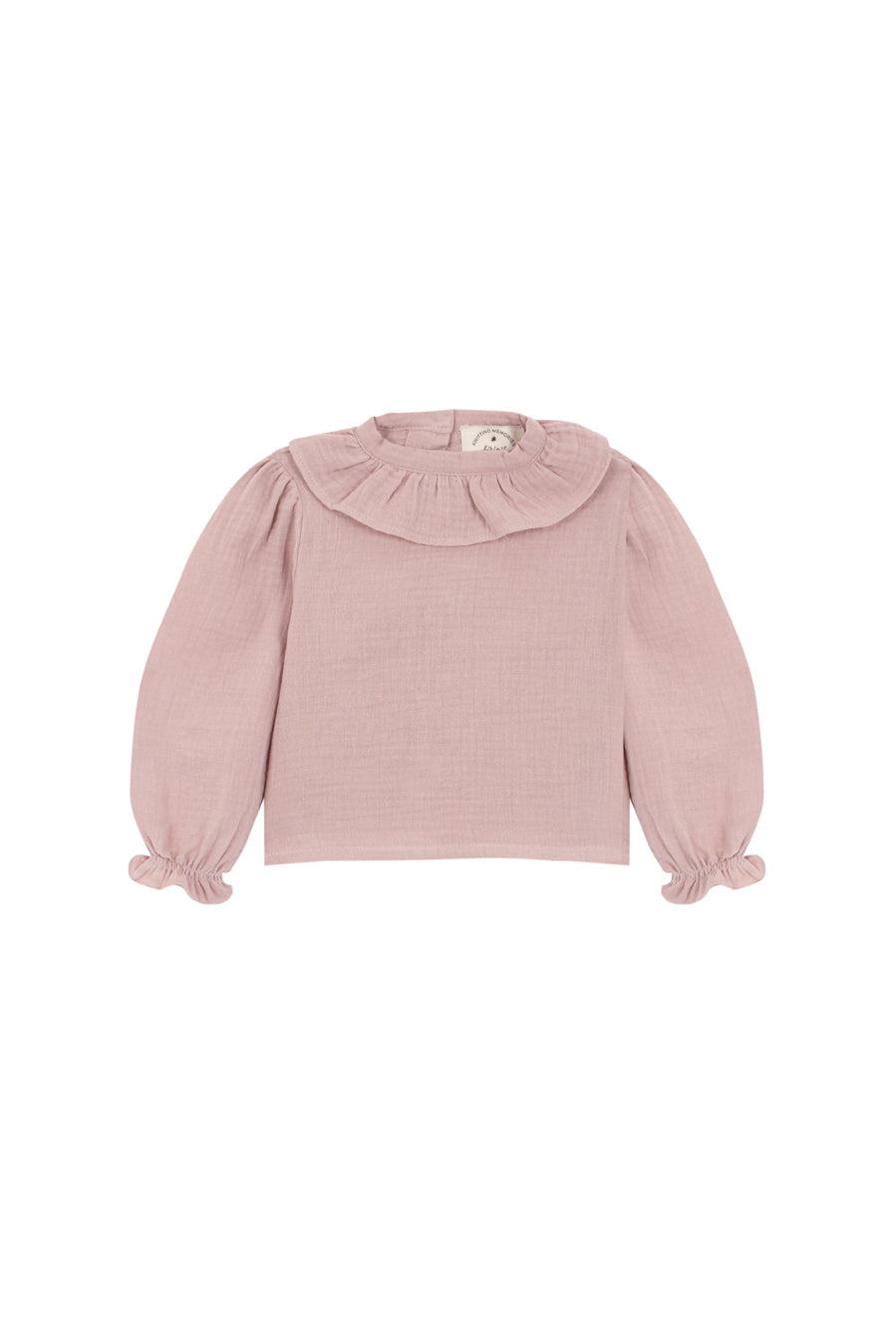 Camisa bambula Pink sand bebé