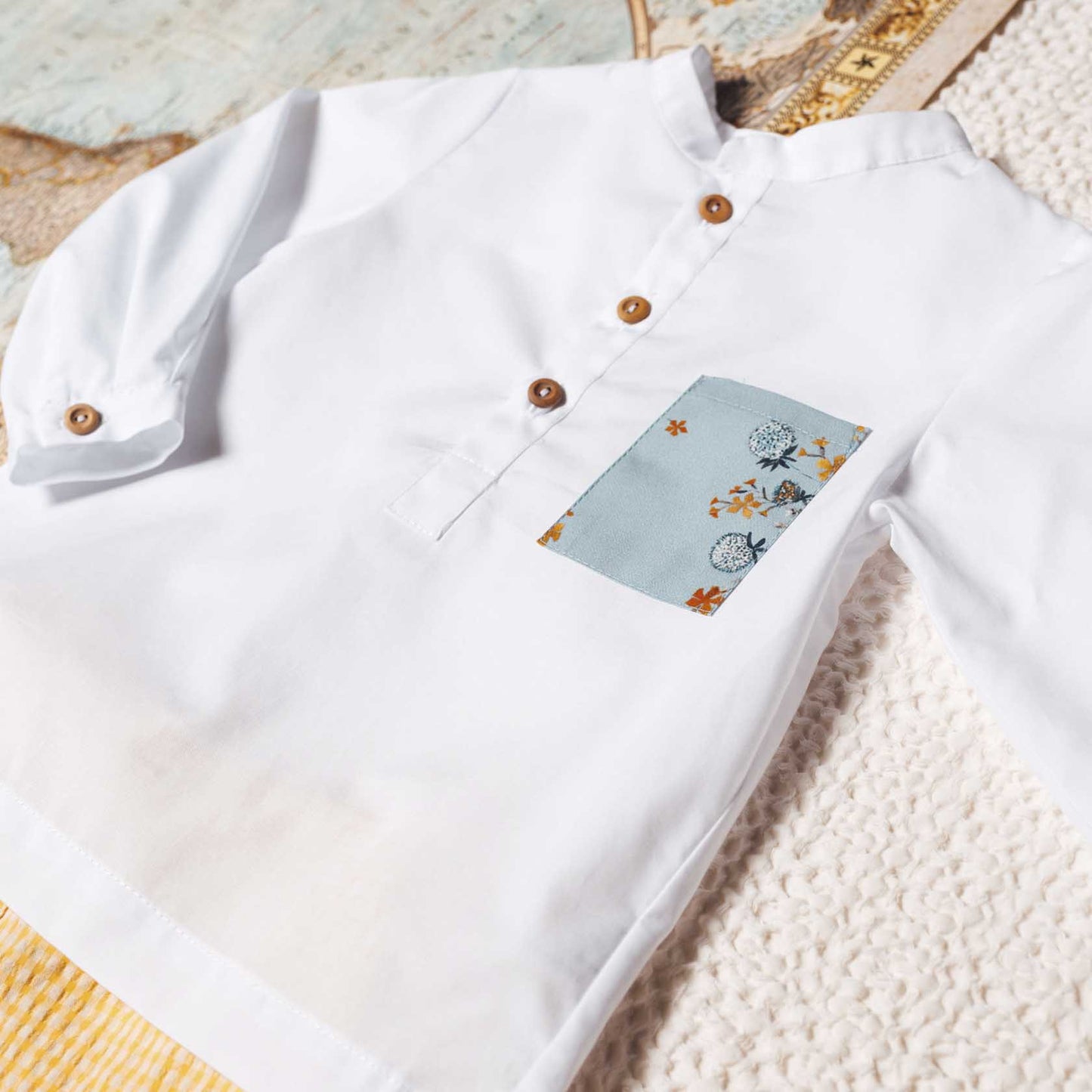 Camisa polera Flor Soplillo