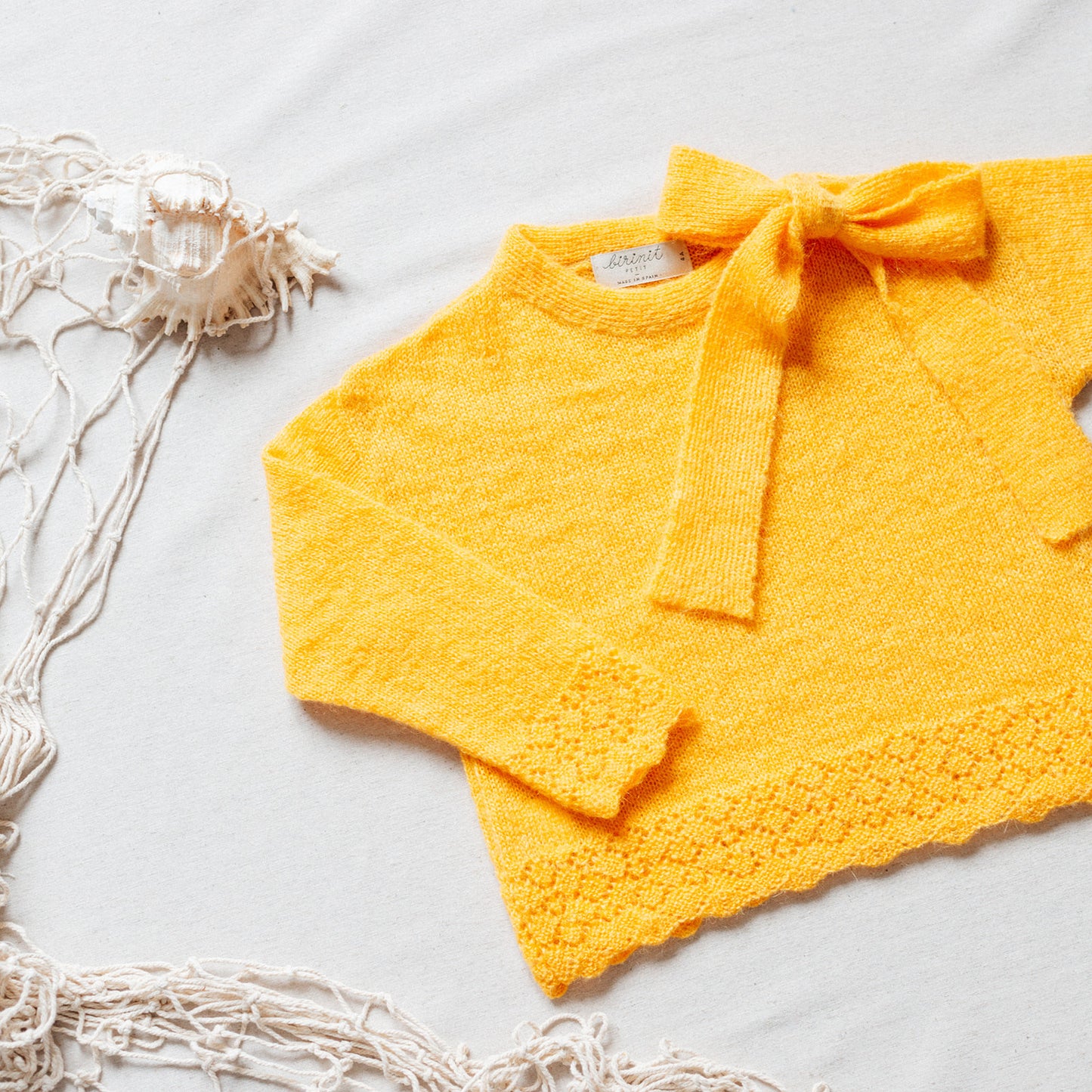 Mustard bow jersey