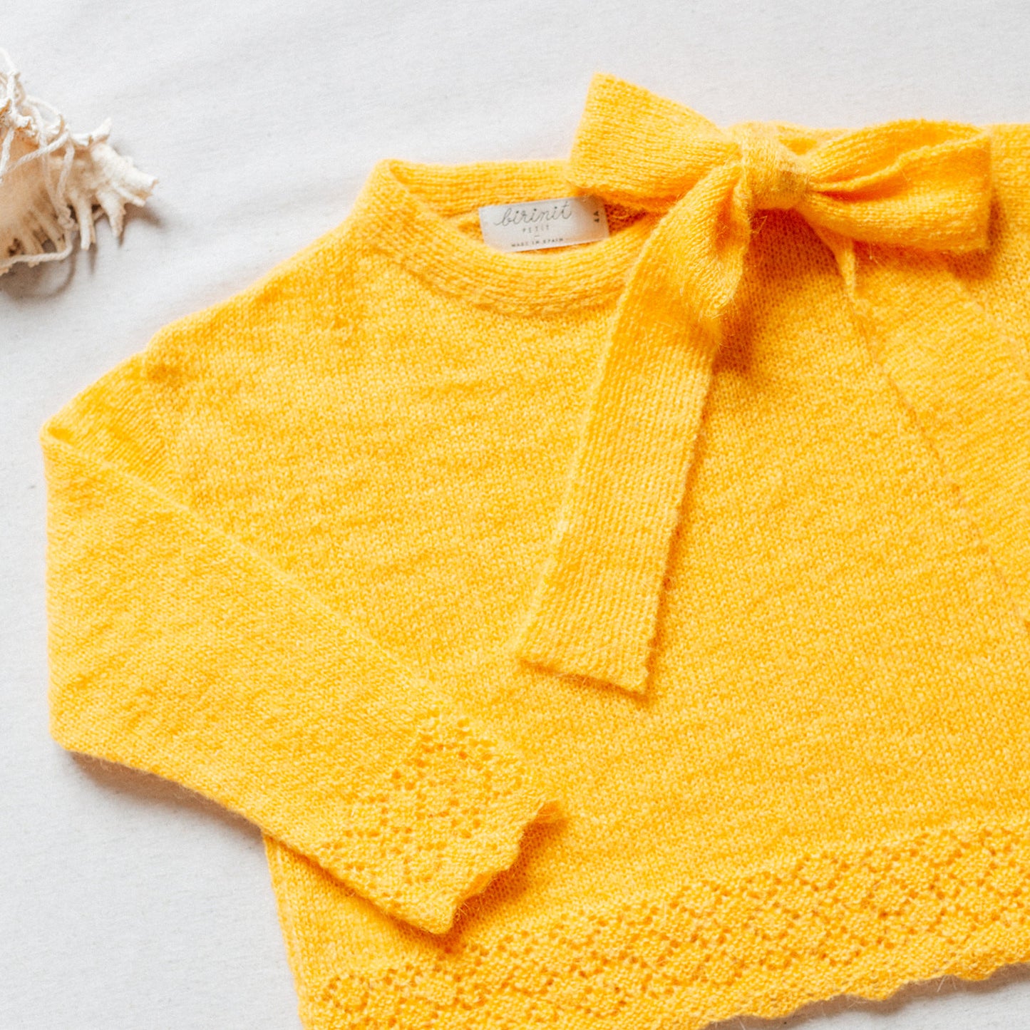 Mustard bow jersey