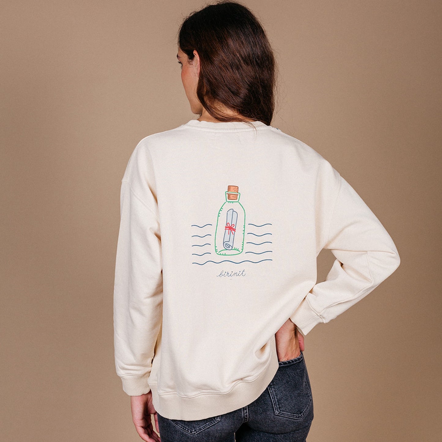 Sudadera adulto unisex Message in the bottle