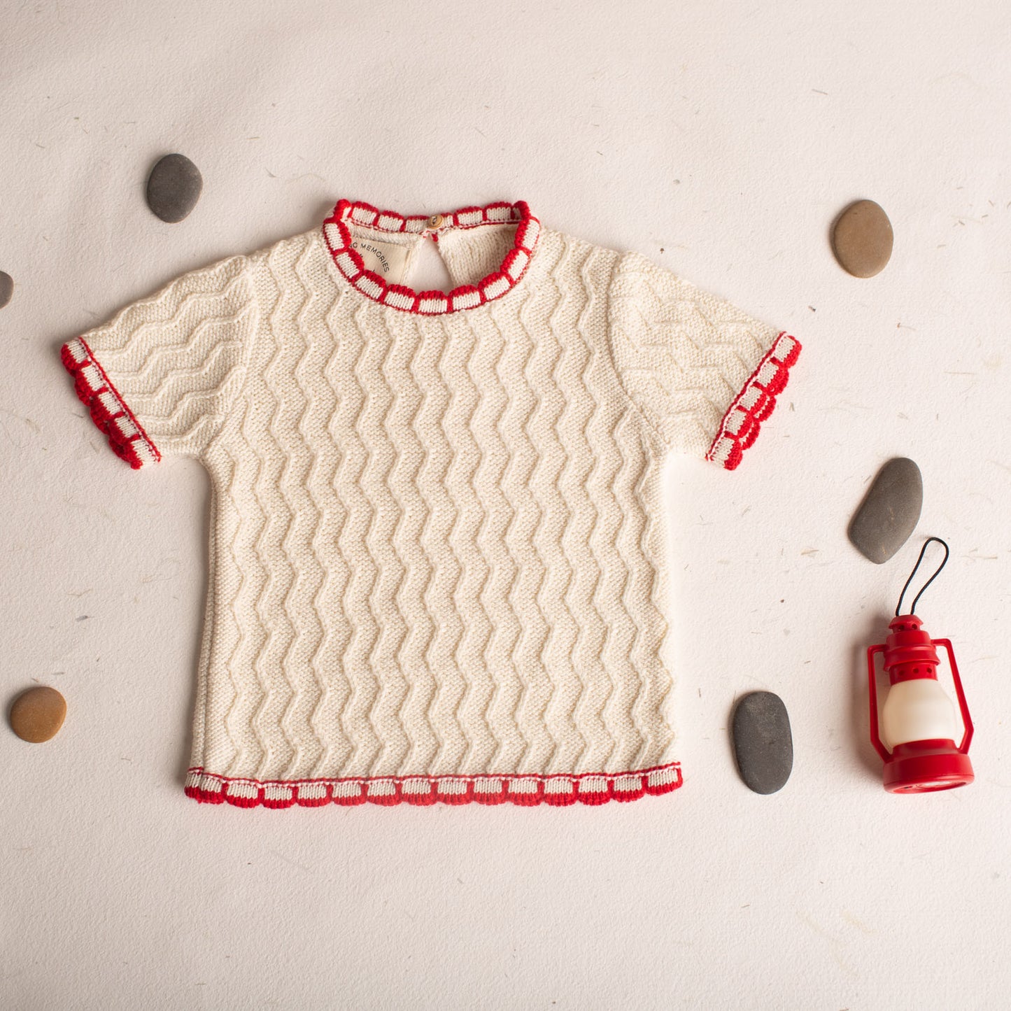 Chip short sleeve sweater