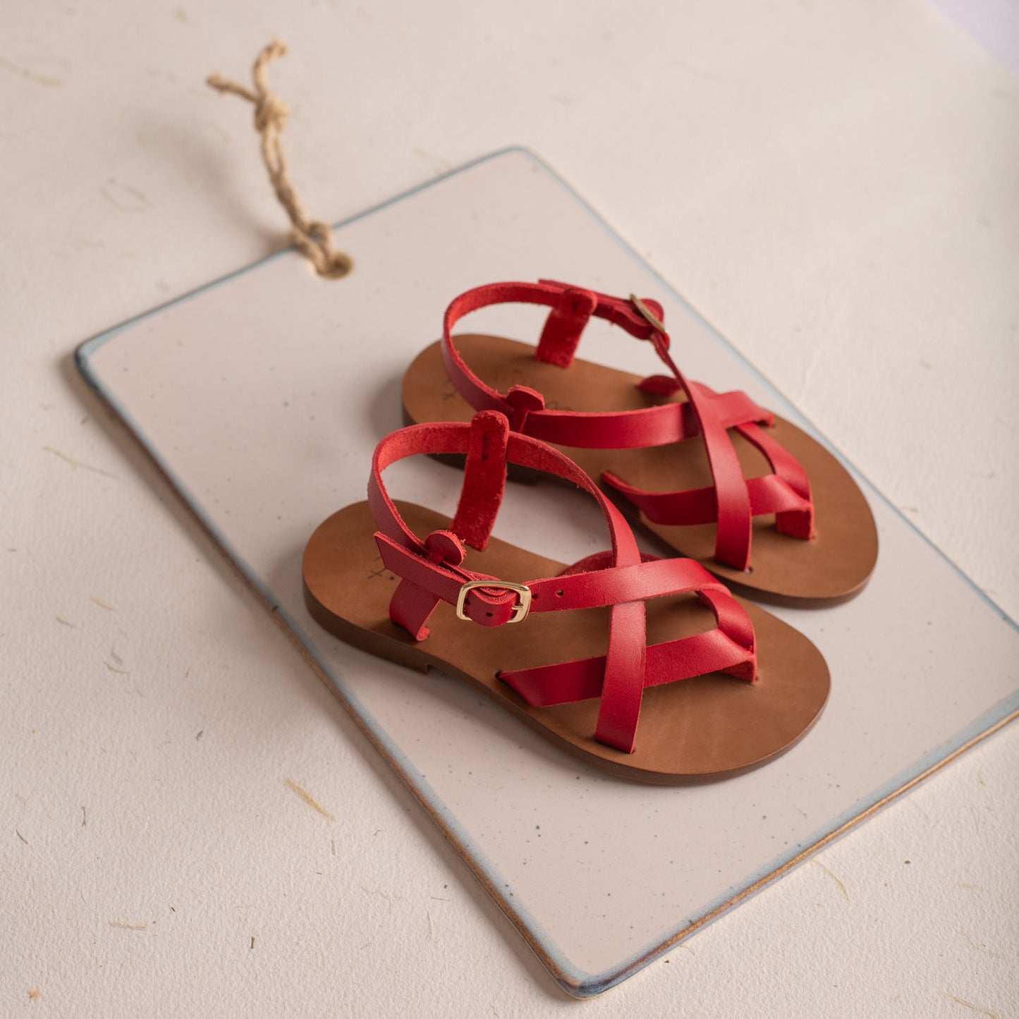 Sandals red