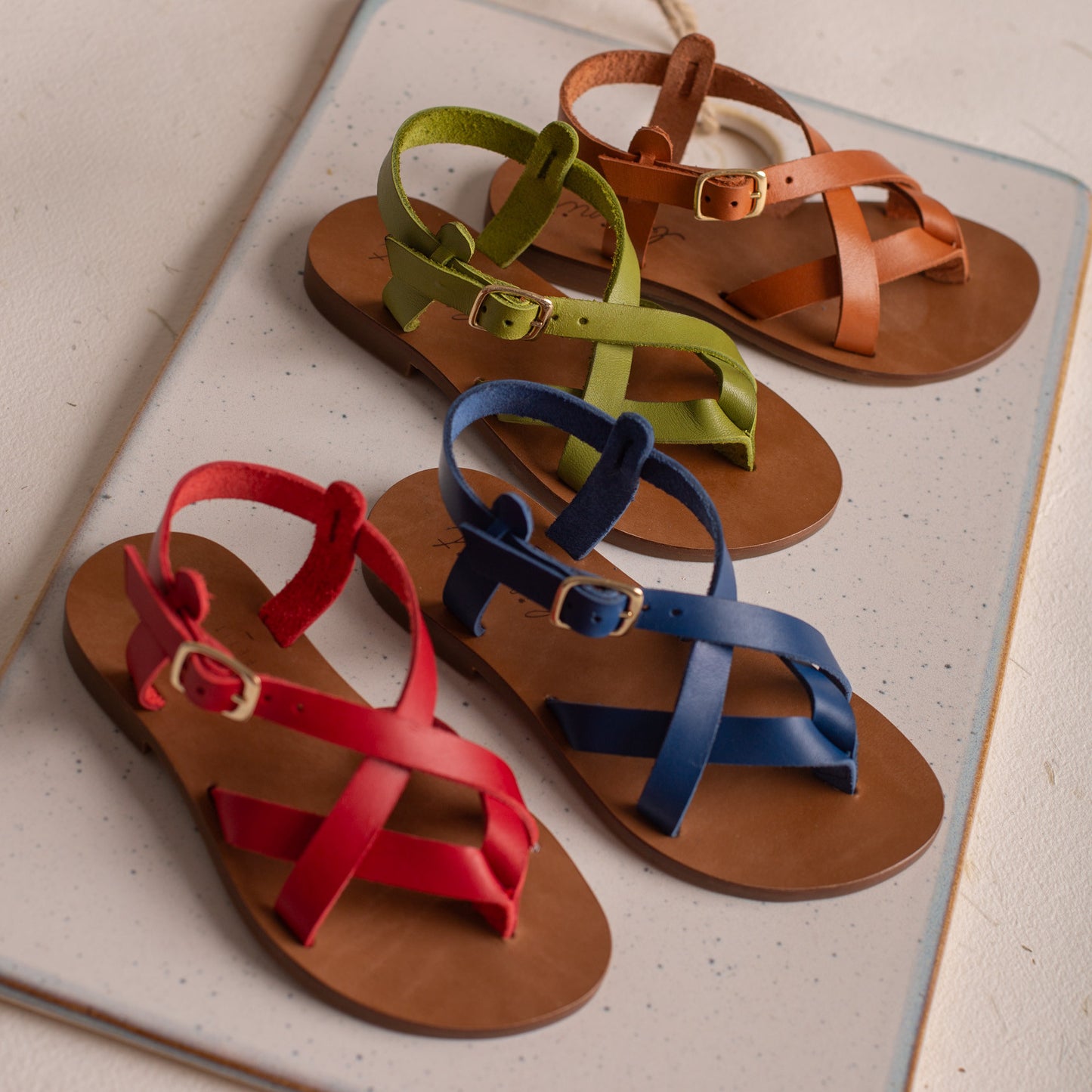 Sandals red