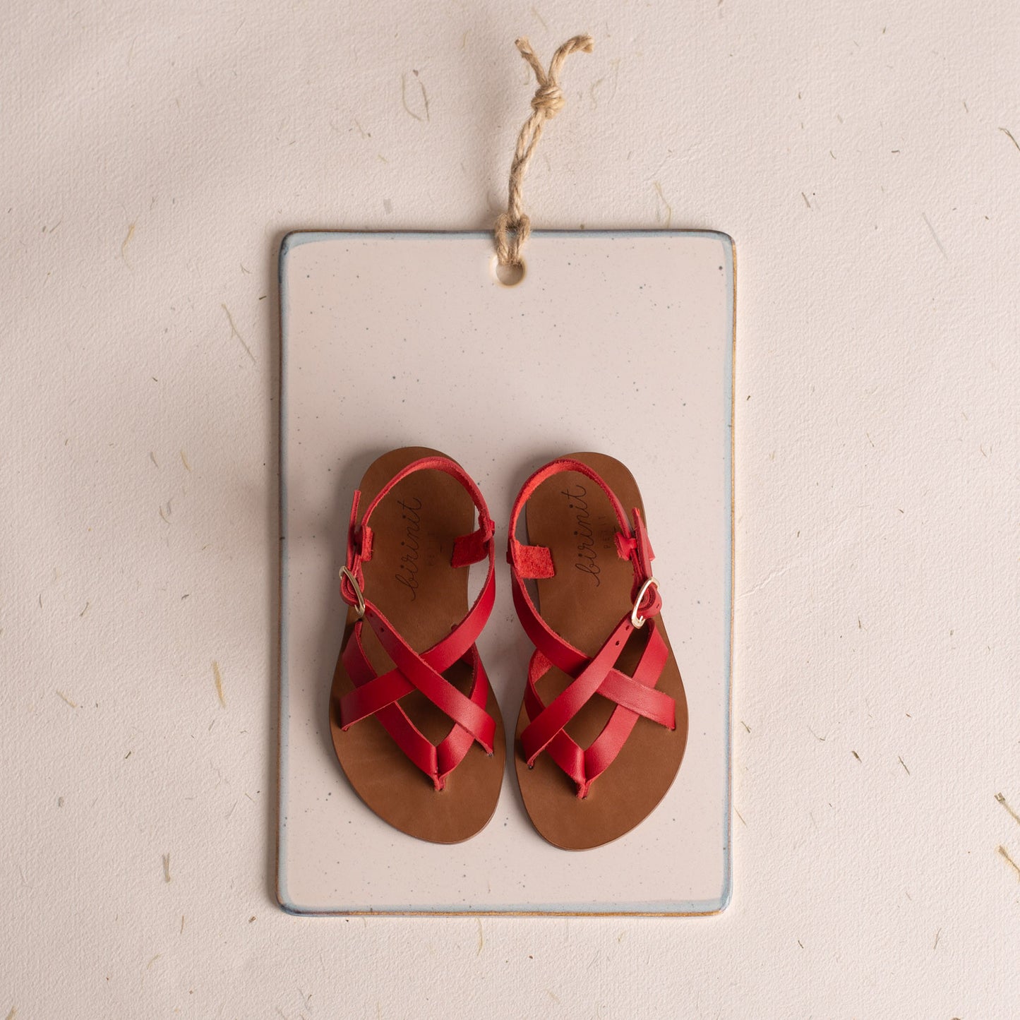 Sandals red