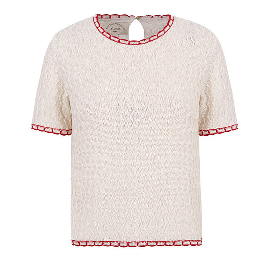 Chip short sleeve Woman sweater