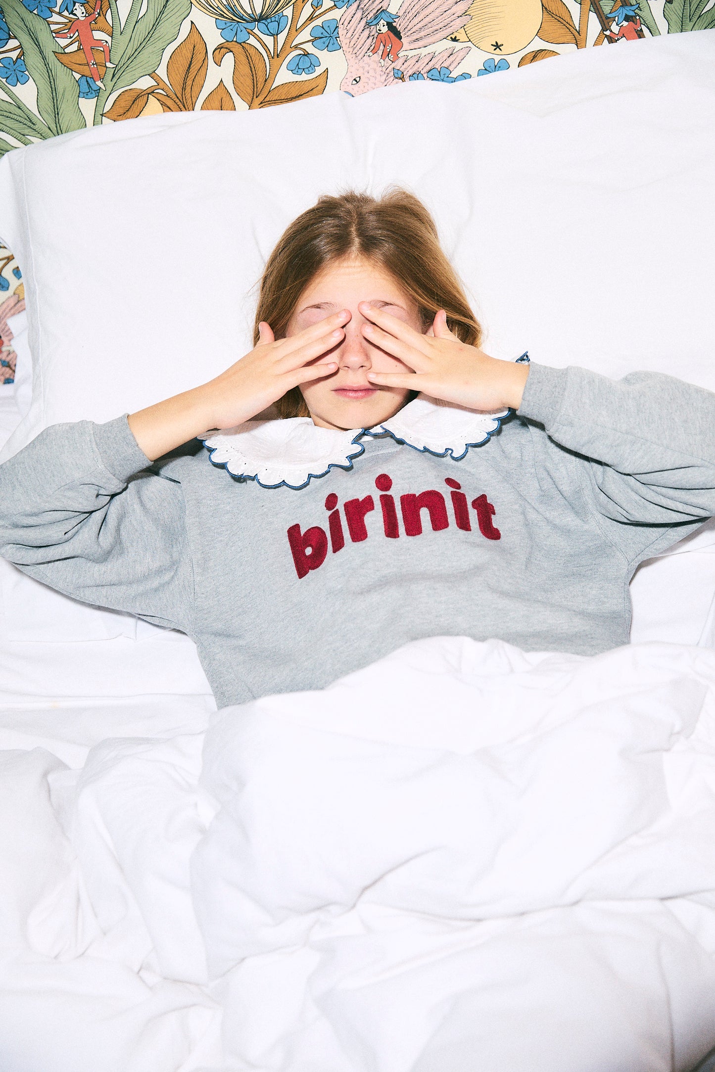 Sudadera Birinit grey niña