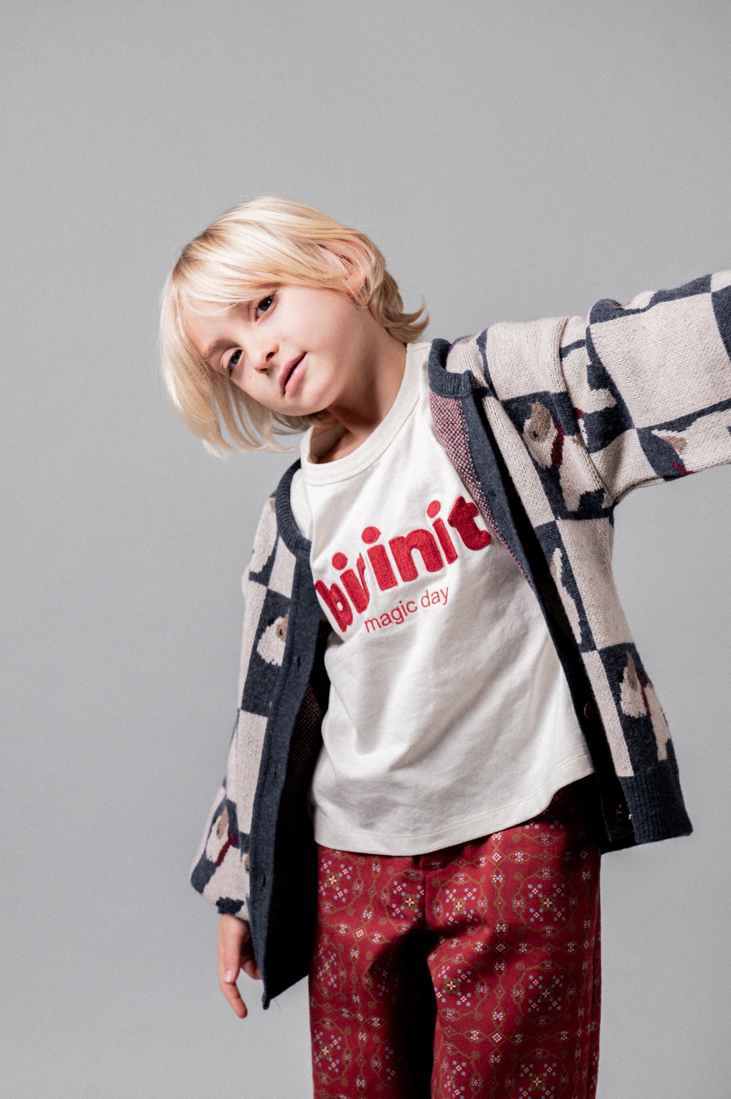Camiseta ivory Birinit niño