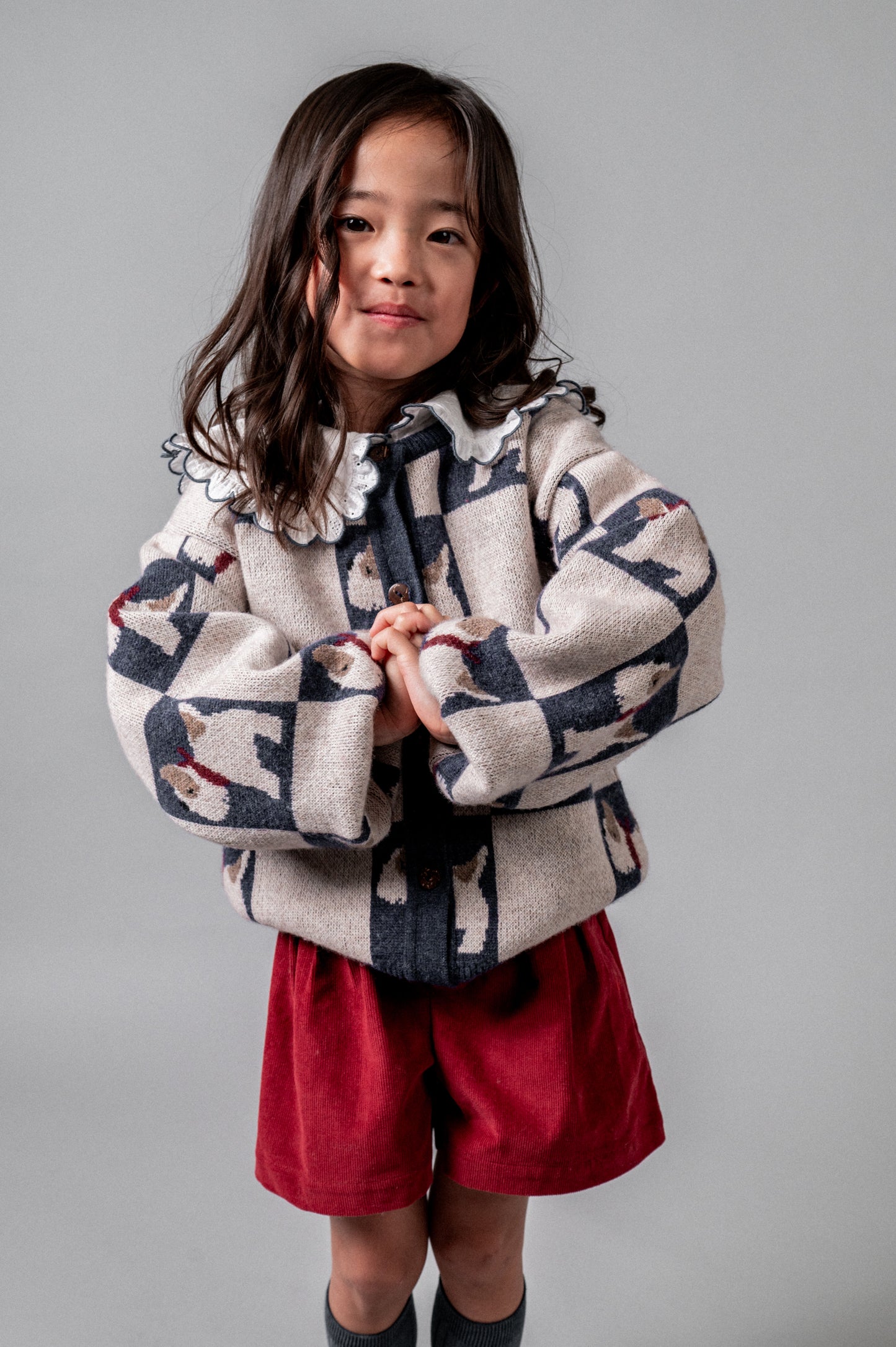 Cardigan punto Les Petits Jackies niña