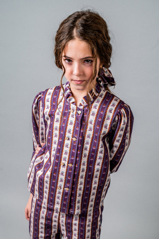 Camisa cruzada Montal niña