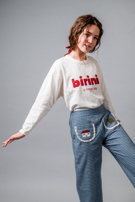 Camiseta ivory Birinit niña