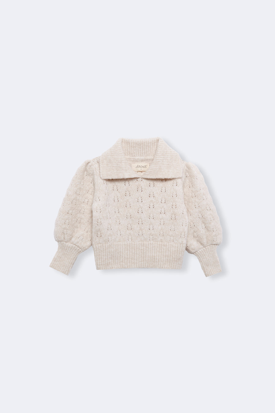 Jersey punto Biri ivory bebé