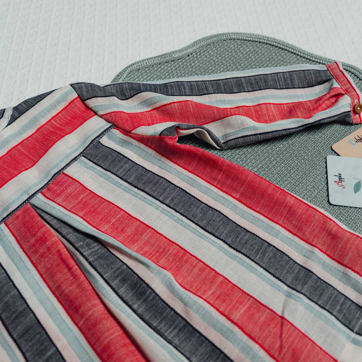 Multicolored Stripe polo shirt